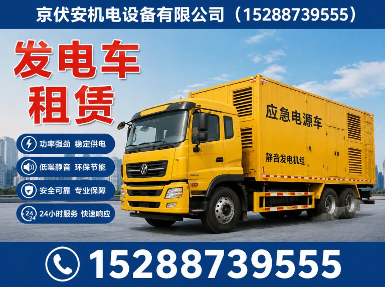 太原发电车租赁展示图